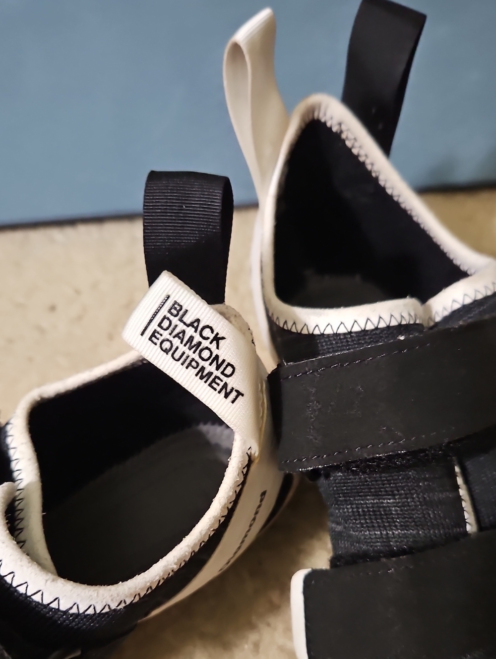 Black Diamond Climbing Shoe - Black & White